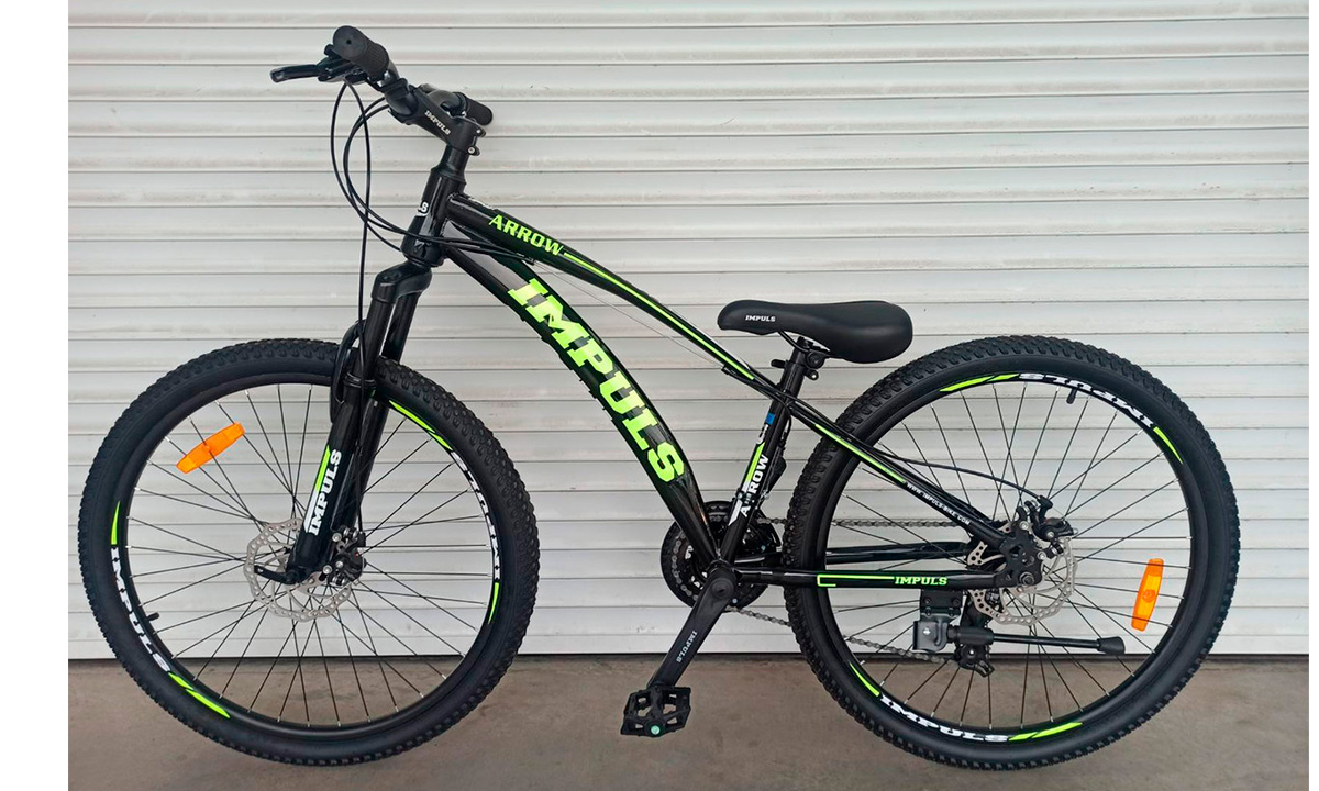 Велосипед IMPULS ARROW 26" 2021, размер XS, салатовый